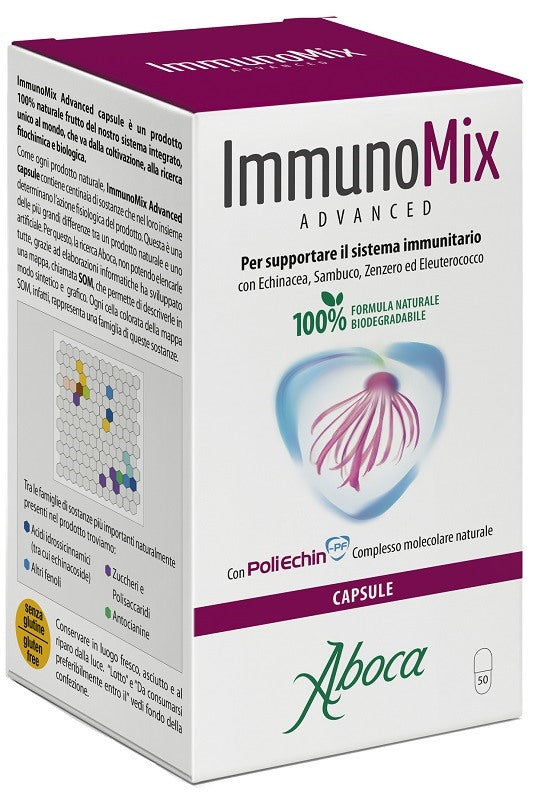 aboca immunomix advanced 50 capsule aboca ean 8032472025825