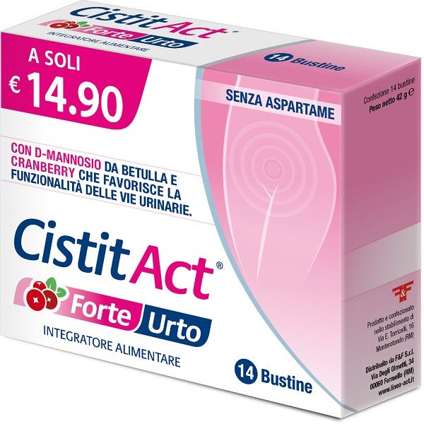 ff cistit act forte urto 14 bustine ean 8030936400720