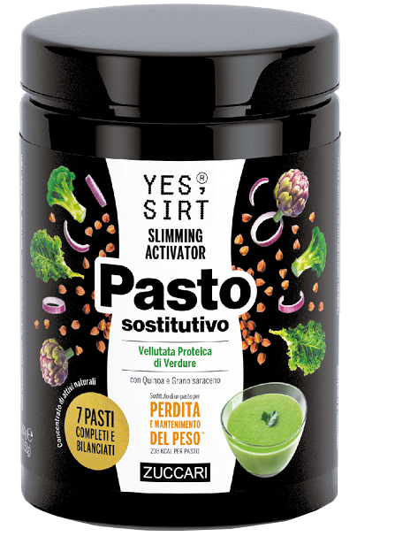 zuccari yes sirt pasto sostitutivo vellutata proteica verdure 7x52 g ean 8026380300075