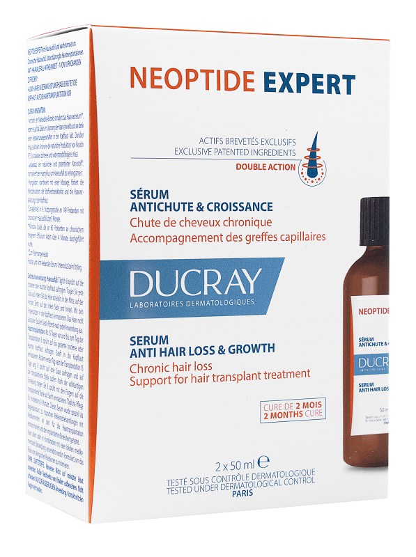 pierre fabre ducray neoptide expert siero anticaduta 2 pezzi da 50 ml ducray ean 3282770153255