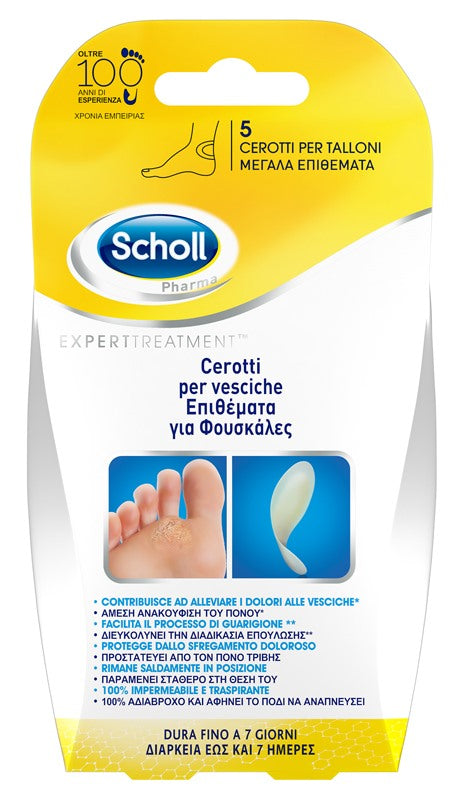 scholls cerotto scholl vesciche tallone 6 pezzi scholls ean 8056860826054
