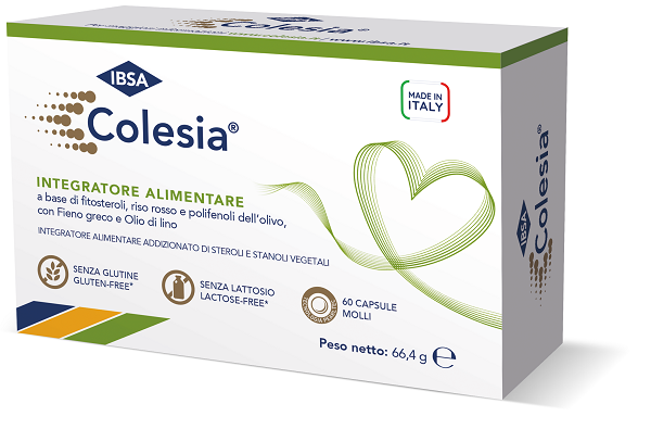 ibsa farmaceutici colesia soft gel 60 capsule molli colesia ean 8033638958070