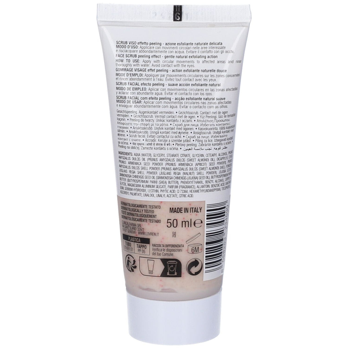 Lovren Gommage Visage Effet Peeling 50 Ml Lovren