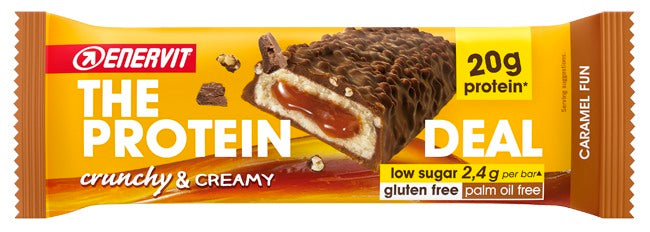 enervit the protein deal caramel fun barretta 55 g ean 8007640828973