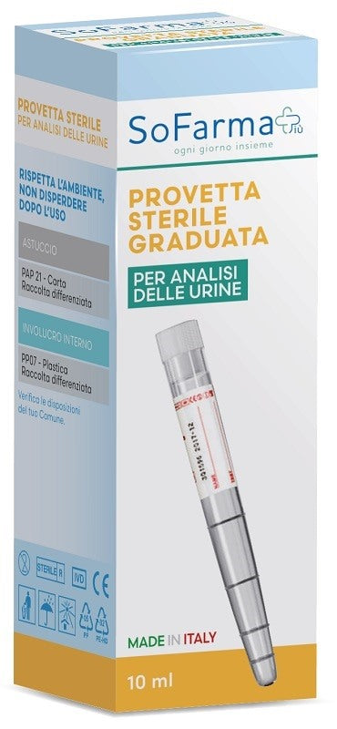 so farma morra spa provetta urina 10 ml sofarmapiu sofarmapiu ean 8054141492332
