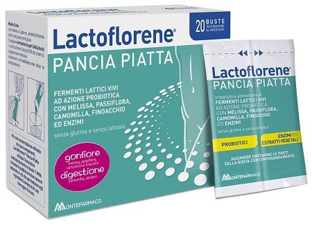 montefarmaco lactoflorene pancia piatta 20 bustine lactoflorene ean 8058363619645