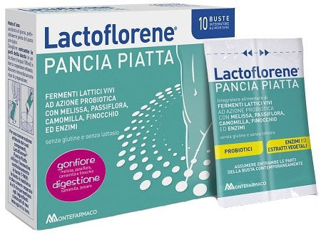 montefarmaco lactoflorene pancia piatta 10 bustine lactoflorene ean 8058363619652