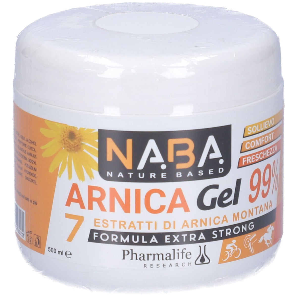 Gel Arnica Na Ba 99 500 Ml Pharmalife Research
