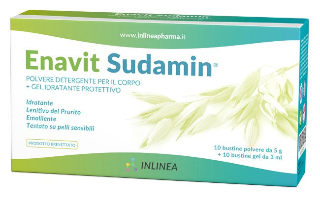 inlinea enavit sudamin 10 bustine polvere da 5 g 10 bustine gel da 5 ml enavit