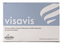 eberlife gocce oftalmiche visavis 20 fiale da 05 ml eberlife farmaceutici