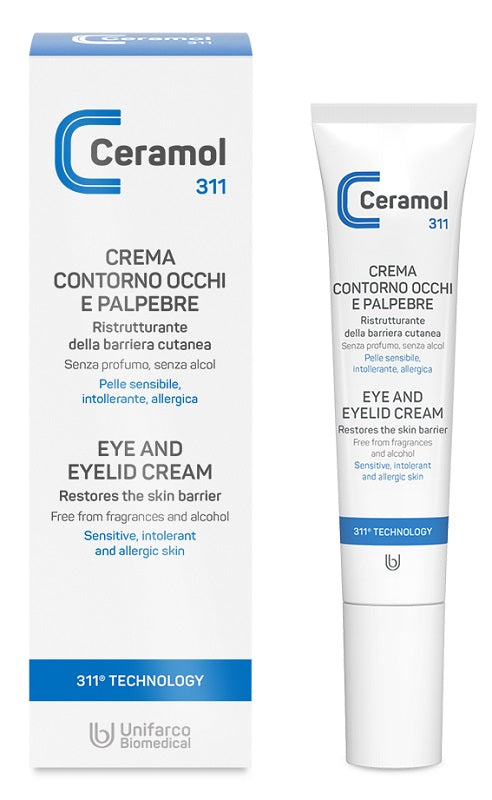 unifarco ceramol crema contorno occhi e palpebre 15 ml unifarco ean 8029408138841