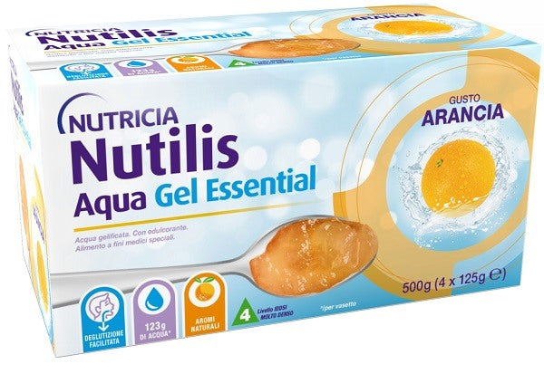 danone nutricia nutilis aqua gel arancia 4 pezzi da 125 g nutricia ean 8054247280239