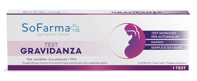 sofarmapiu test autodiagnostico gravidanza sofarmapiu sofarmapiu ean 8054320670193
