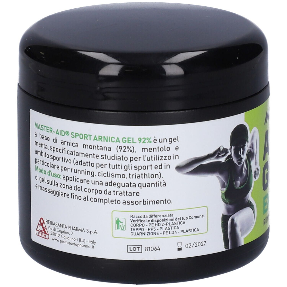Master-aid Sport Gel d'Arnica 92% 500 Ml