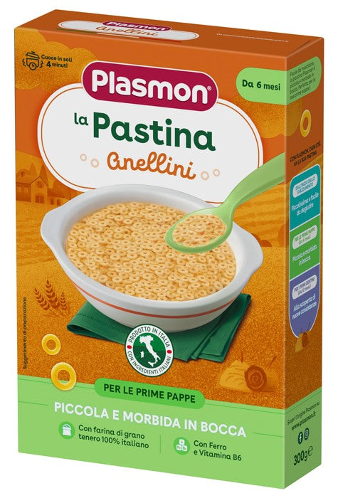 plasmon heinz italia plasmon pasta anellini 300 g plasmon ean 8001040420898