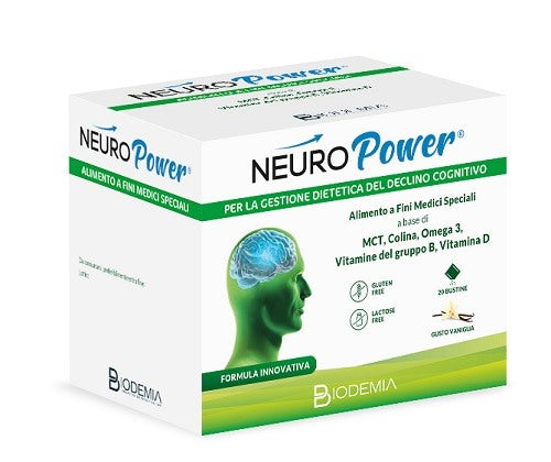 global pharmacies partner srl biodemia neuropower 20 bustine gusto vaniglia ean 8055713640069