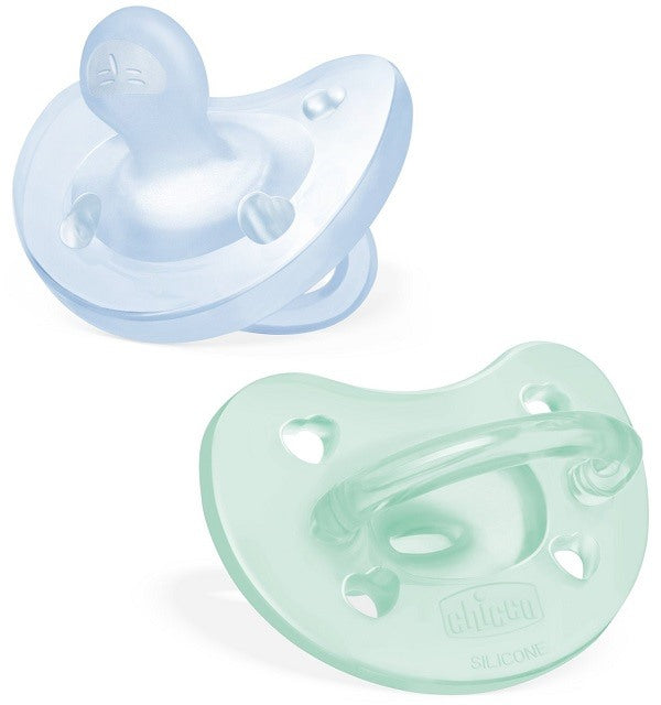 artsana chicco chicco gommotto silicone azzurro 2 6 mesi 2 pezzi chicco ean 8058664175383