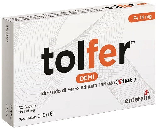 enteralia bioscience srl tolfer demi 14mg 30 capsule