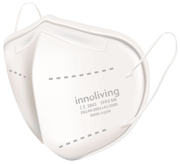 innoliving spa innoliving mas ffp2 nr white 10 pezzi innoliving ean 8023379801087