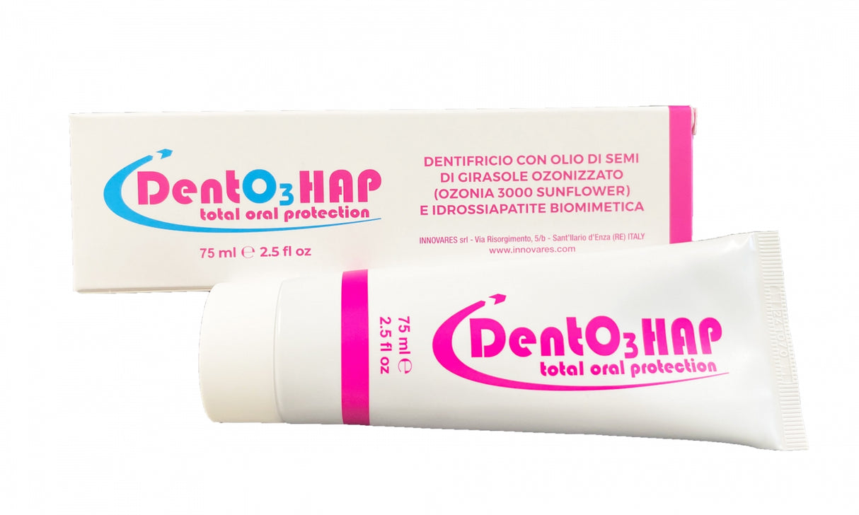 Dento3 Hap Dentifrice Ozone et Hydroxyapatite 75 Ml