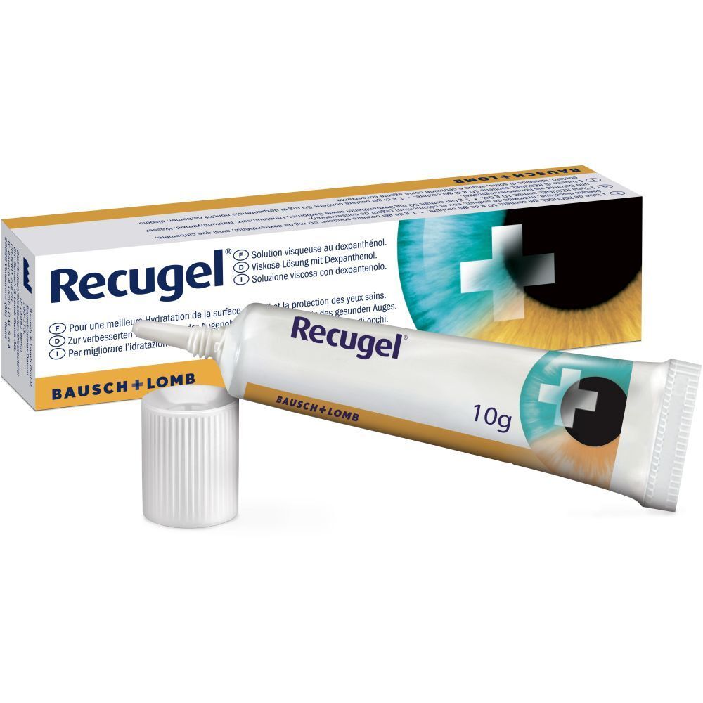 Gel Oculaire Recugel Dexapanténol Tube 10 G Recugel