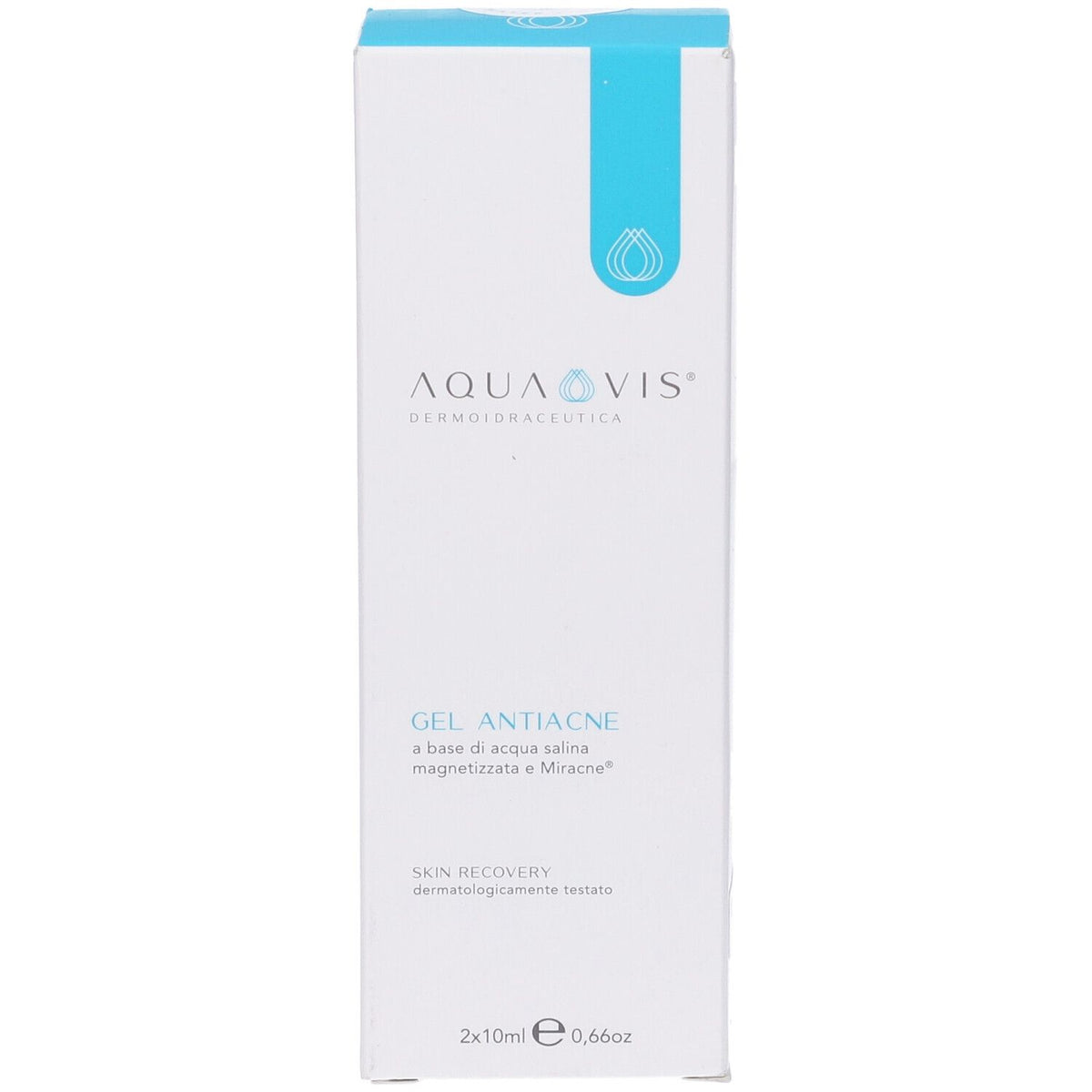 Gel Anti-acné Aquavis 2 Flacons de 10 Ml