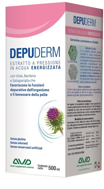 a v d reform depuderm bardana 250 ml ean 8059173431120