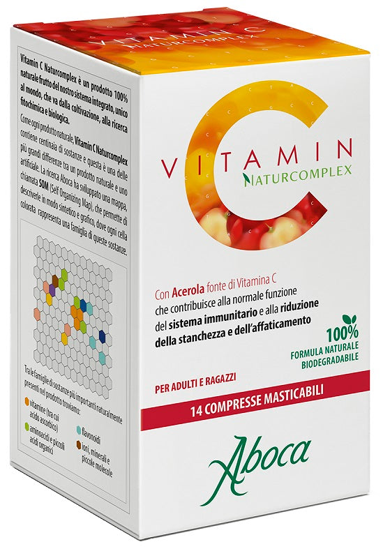 aboca vitamin c naturcomplex 14 compresse aboca ean 8032472032618