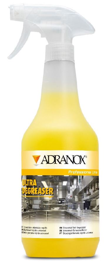adranox ultra degreaser detergente 750 ml uso professionale adranox ean 8056304410696