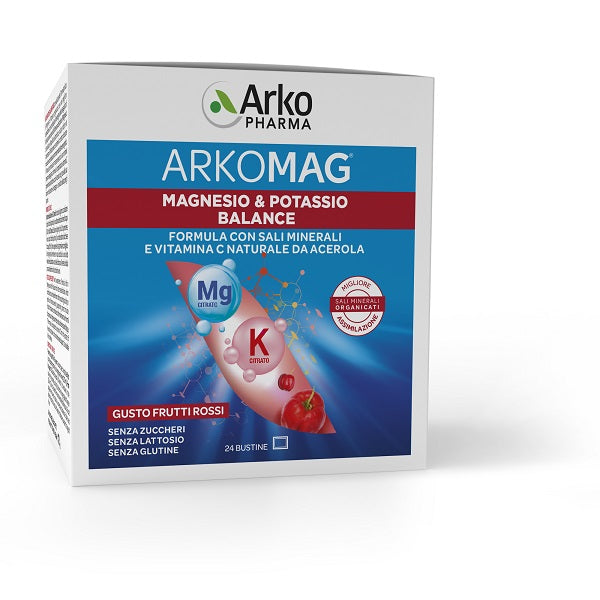 arkofarm arkomag magnesio potassio balance 24 bustine arkofarm ean 3578836225029