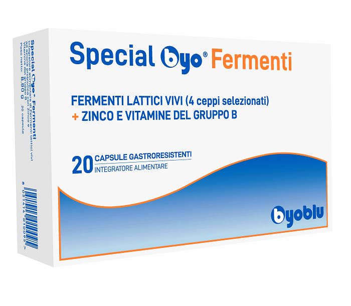aurora biosearch srl special byo fermenti 20 capsule gastroresistenti special byo ean 8051414010095