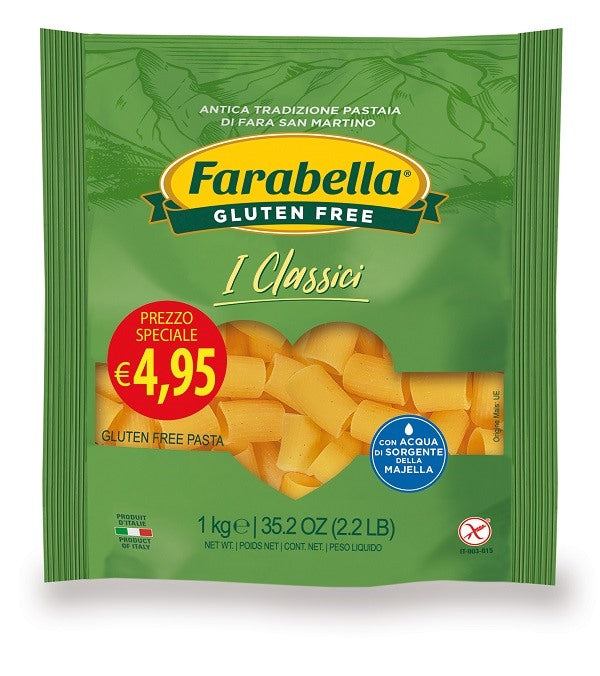 bioalimenta farabella mezzi rigatoni promo 1 kg farabella ean 8056774004234