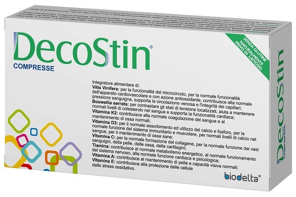 biodelta decostin compresse 30 compresse