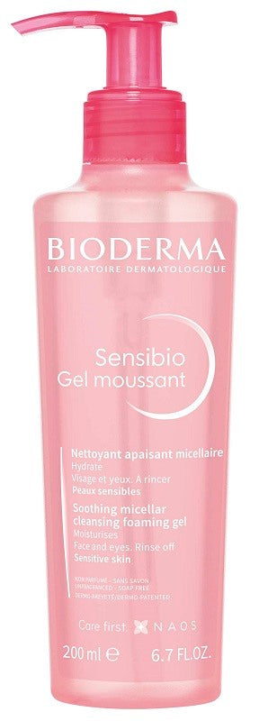 bioderma italia sensibio gel moussant 200 ml bioderma ean 3401381507565