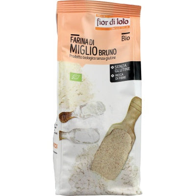 biotobio farina miglio bruno senza glutine bio 375 g biotobio ean 8016323036666