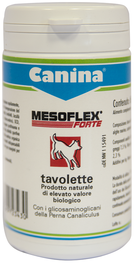 canina pharma mesoflex forte 60 tavolette mesoflex ean 4027565723430