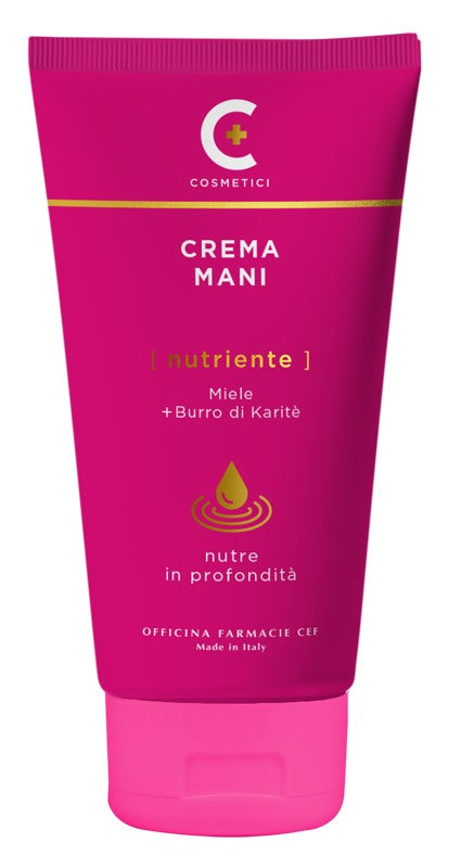cef cooperativa esercenti farm cef crema mani nutriente 100 ml edizione rosa cef