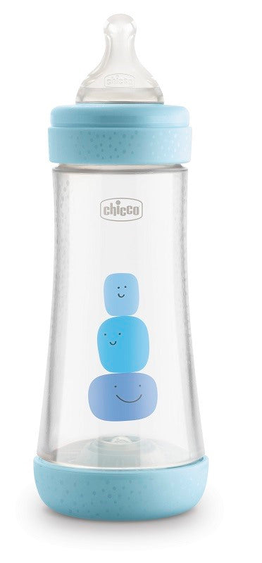 chicco artsana chicco biberon perfect 5 boy 300 ml in silicone 3 fori chicco ean 8058664122097