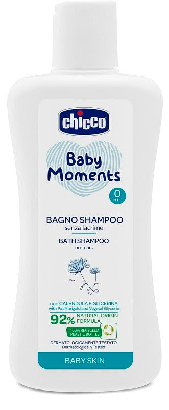 chicco artsana spa chicco baby moments bagno corpo cap 200 ml ean 8058664138449