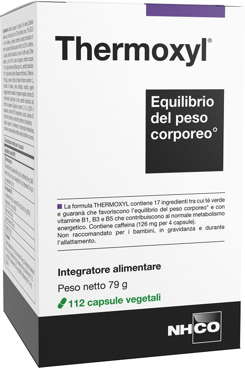 chiesi farmaceutici nhco thermoxyl 112 capsule chiesi farmaceutici ean 8025153990000
