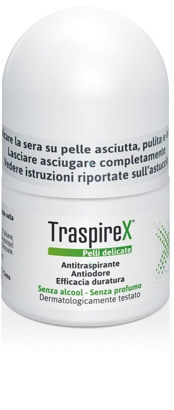codefar traspirex pelli delicate 20 ml consulteam ean 8030936300679