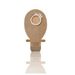 coloplast sacca per ileostomia sistema a 2 pezzi sensura click aperta ricoperta in tnt foro 50mm capacita 650ml 30 pezzi coloplast ean 5708932338554
