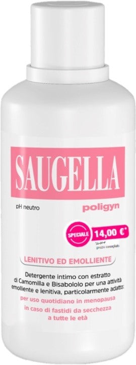 cooper ch saugella poligyn ph neutro lenitivo ed emolliente 500 ml taglio prezzo saugella ean 8019629005558