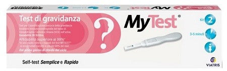 cooper consumer health it test di gravidanza rapido hcg mytest 2 pezzi mytest ean 5099151927484