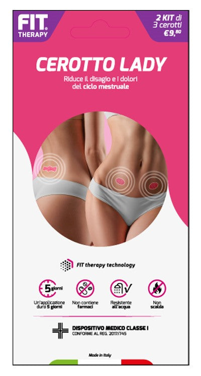 d fenstec srl fit therapy kit cerotto lady 2 pezzi ean 8051277674137
