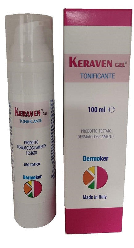 dermoker di di mauro marcello keraven gel tonificante 100 ml