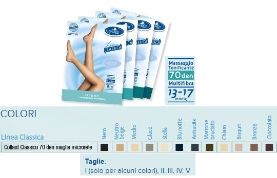 desa pharma sauber collant 70 denari maglia microrete chiaro 3 linea classica sauber ean 8001443028967