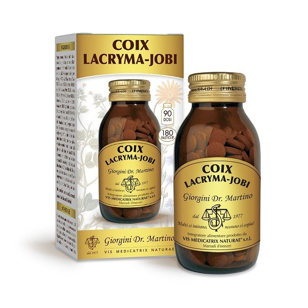 dr giorgini ser vis coix lacryma jobi 180 pastiglie giorgini ean 8058045124580