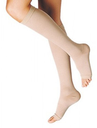 dual sanitaly soc benefit gambaletto terapeutico dualsan a compressione decrescente kkl2 punta aperta beige unisex 5 1 paio dualsan ean 8054382242055