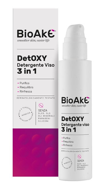 ekuberg pharma bioake detoxy detergente viso 150 ml ean 8051770520948